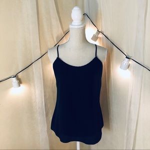 J. CREW Black Racerback Camisole
